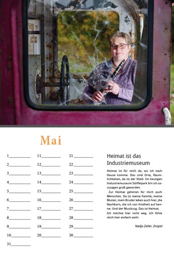 Kalender Alpenrod Mai