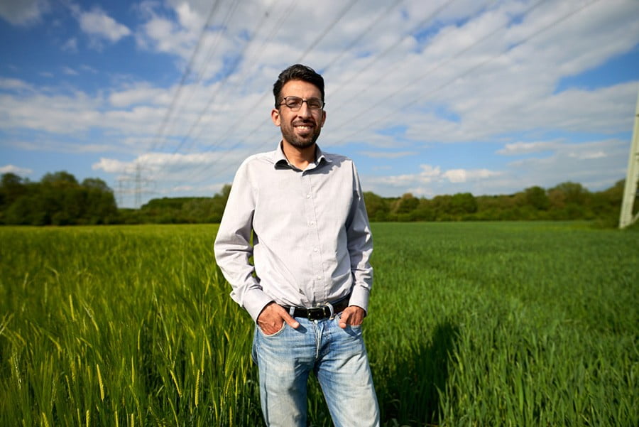 Prof. Hussein Almohamad, Universität Giessen, stammt aus Syrien